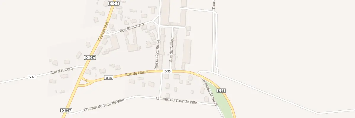 Plan du 13 Rue du Tailleur à Villers-Carbonnel