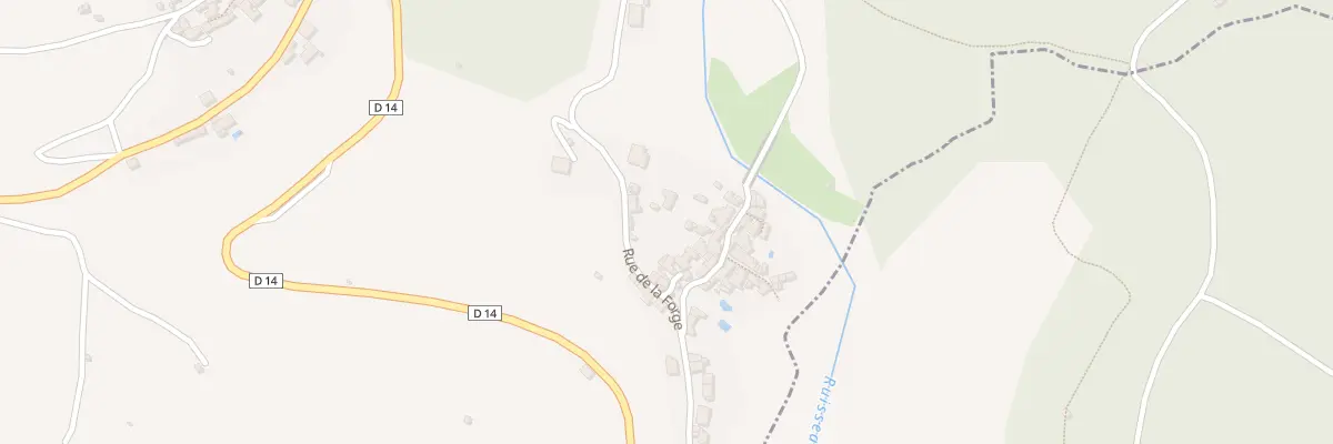 Plan du 5309F Mas du Gua à Saint-Vincent-d’Olargues
