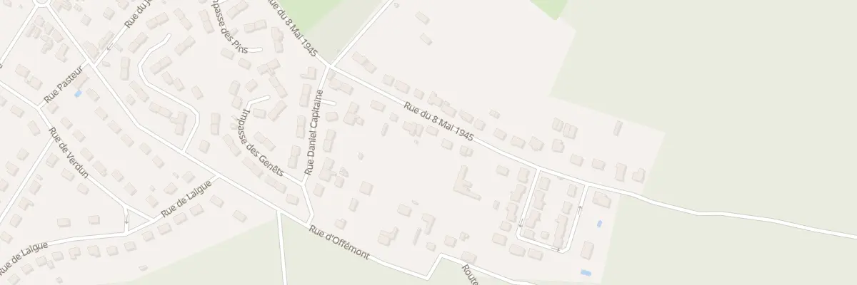 Plan du 437 Rue du Huit Mai 1945 au Plessis-Brion