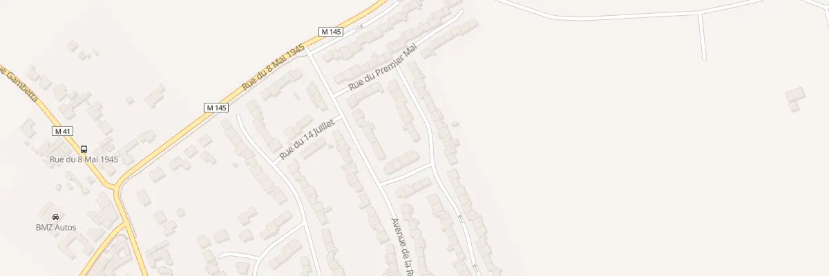 Plan du 335 Rue de l’Abbe Deligny à Sainghin-en-Weppes