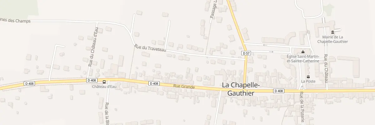 Plan du 137 Rue du Traveteau à La Chapelle-Gauthier