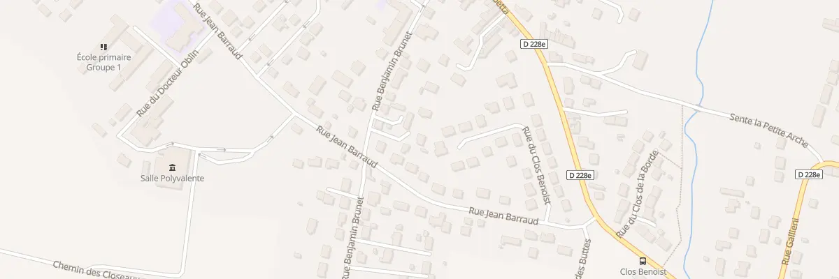 Plan du 17T Rue Benjamin Brunet à Nanteuil-lès-Meaux