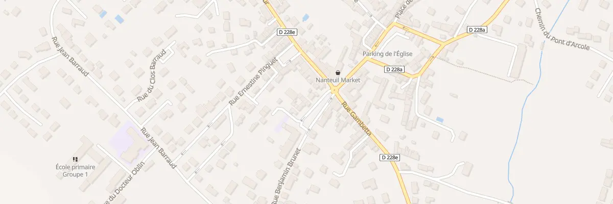 Plan du 4C Rue Benjamin Brunet à Nanteuil-lès-Meaux