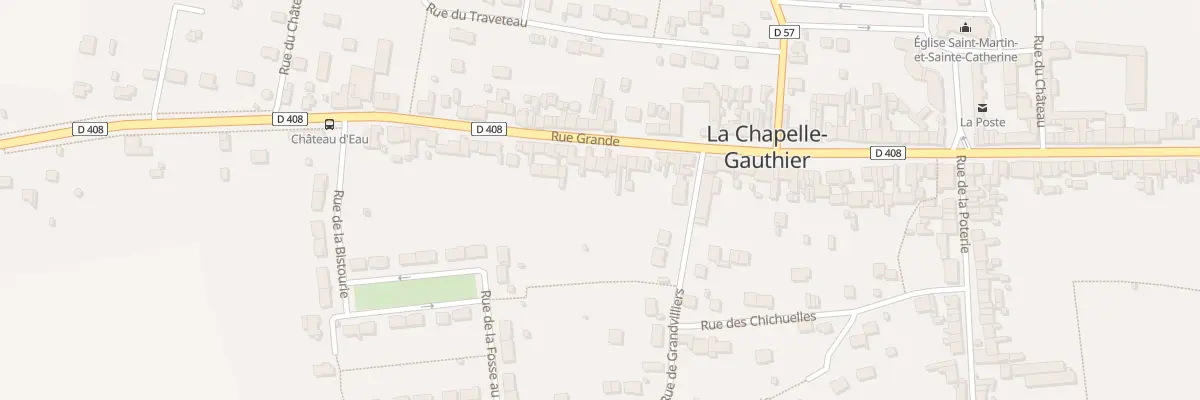 Plan du 281 Rue Grande à La Chapelle-Gauthier
