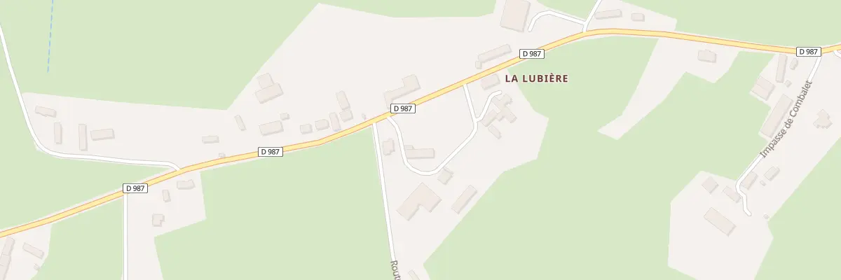 Plan du 5103 La Lubiere à Servant