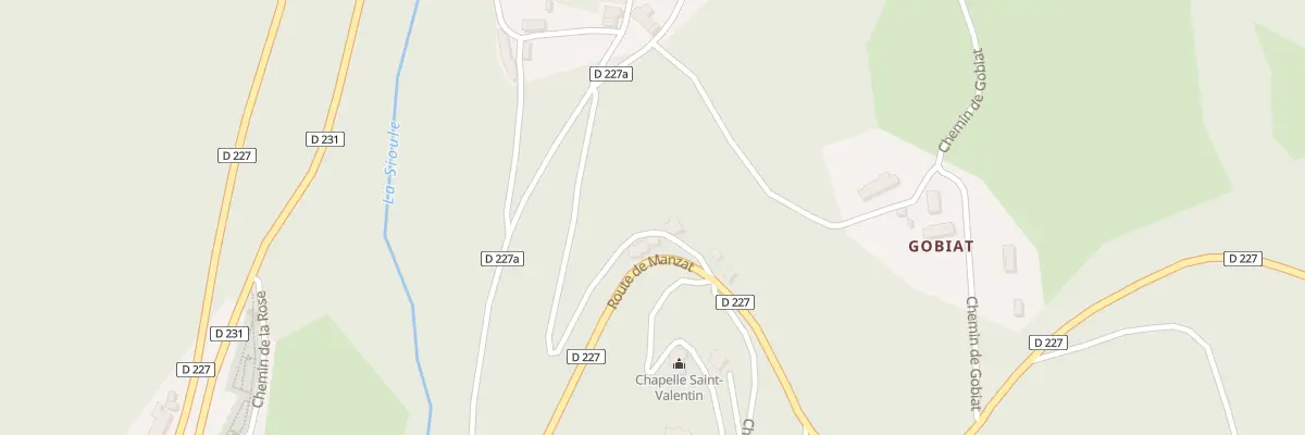 Plan du 5206 Le Bourg à Châteauneuf-les-Bains