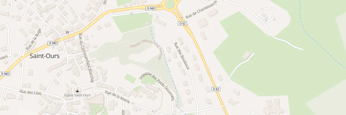 Plan du 9 Rue des Bouleaux à Saint-Ours