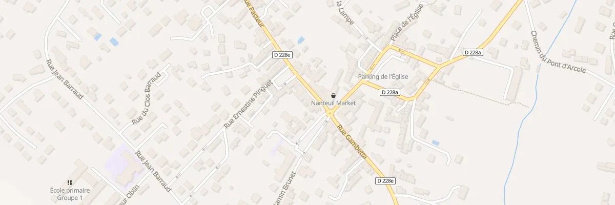 Plan du 5 Rue Pasteur à Nanteuil-lès-Meaux