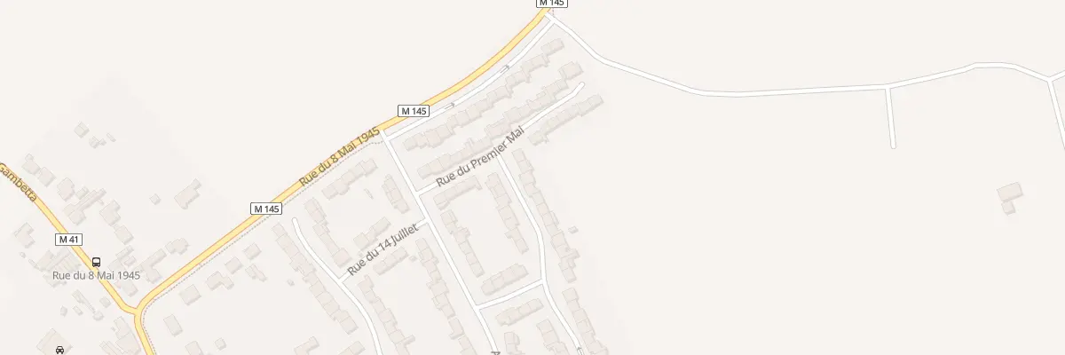 Plan du 386 Rue de l’Abbe Deligny à Sainghin-en-Weppes