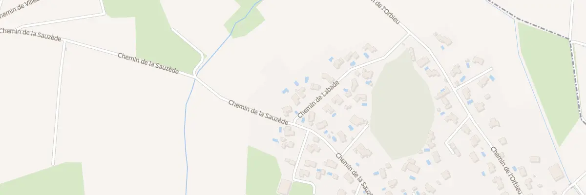 Plan du 3B Che de Labade à Névian