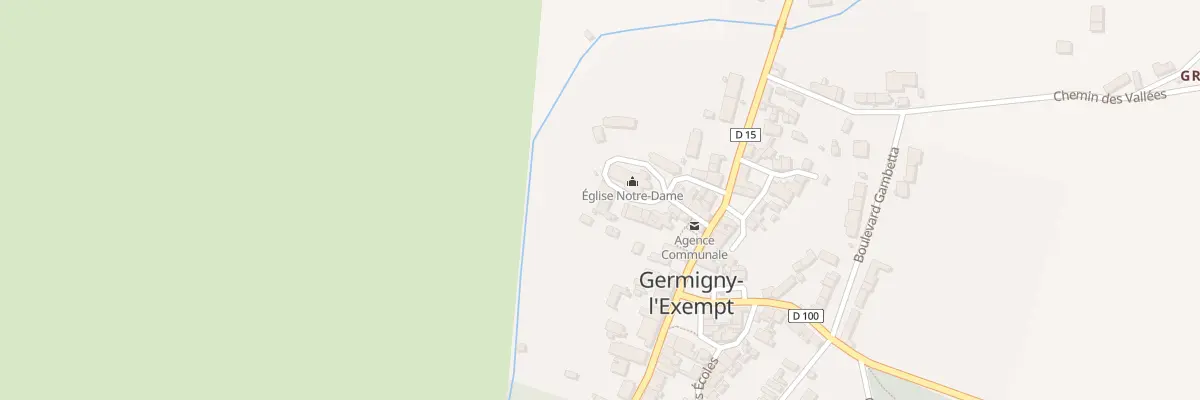 Plan du 56 Le Bourg à Germigny-l’Exempt