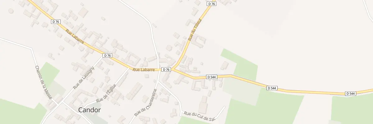 Plan du 4 Rue du Tilleul à Candor