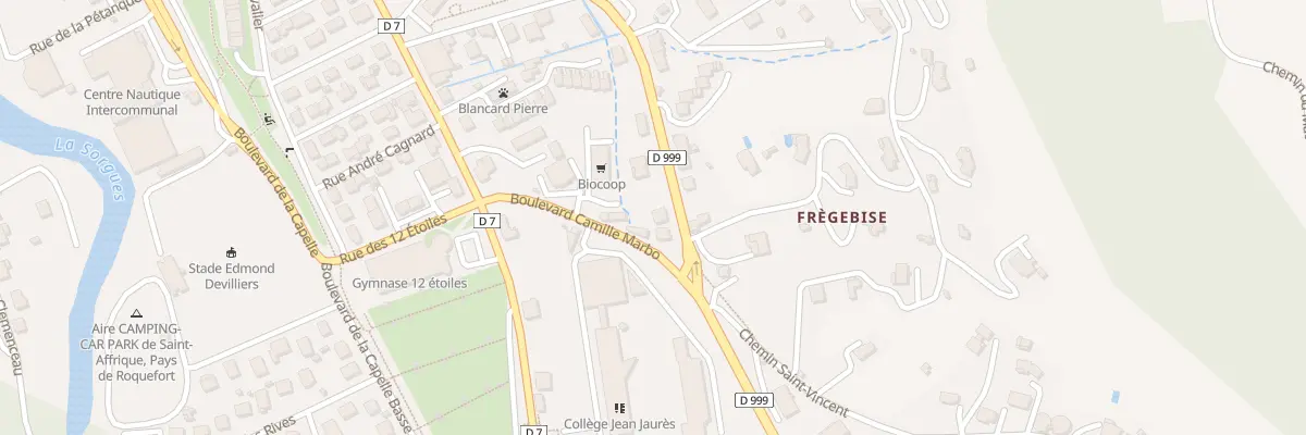 Plan du 528 Av Maurice Fournol à Saint-Affrique