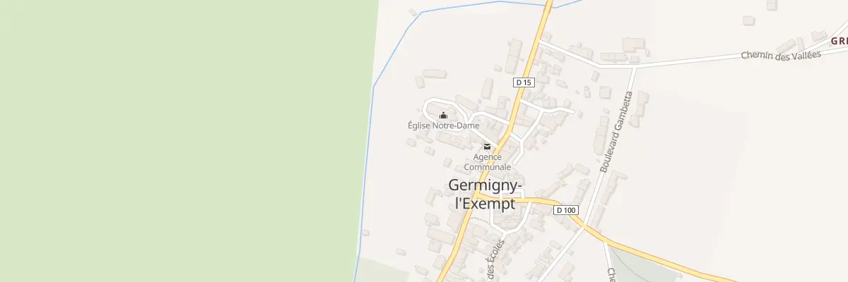 Plan du 54 Le Bourg à Germigny-l’Exempt