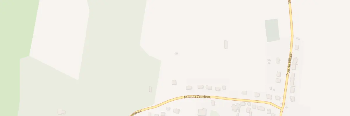 Plan du 22 Rue du Cordeau à Courtomer