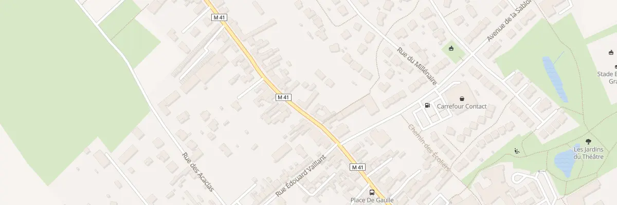 Plan du 298 Rue Gambetta à Sainghin-en-Weppes