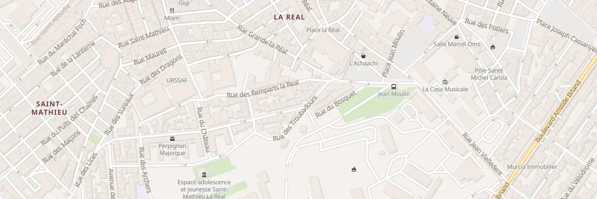 Plan du 4 Rue des Rois-de-Majorque à Perpignan