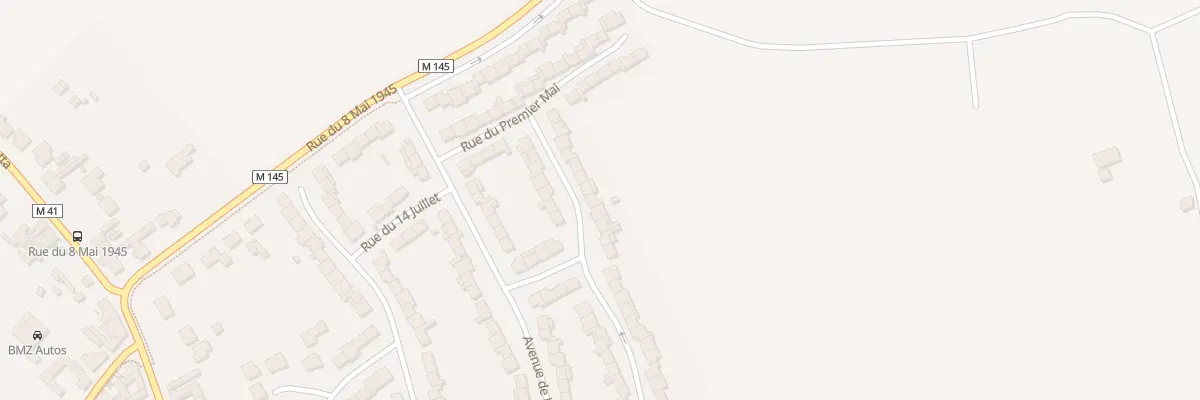 Plan du 336 Rue de l’Abbe Deligny à Sainghin-en-Weppes