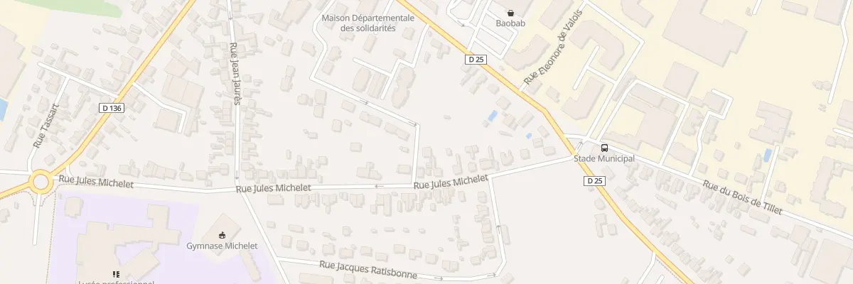 Plan du 11 Rue Gilbert Desnoyelle à Crépy-en-Valois