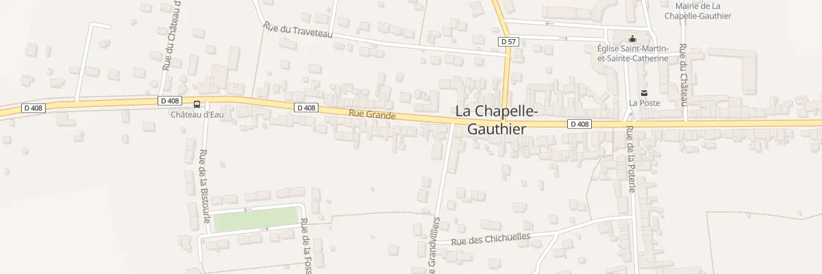 Plan du 251 Rue Grande à La Chapelle-Gauthier