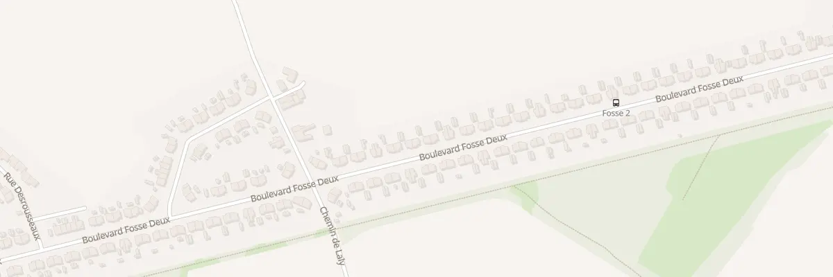 Plan du 355 Bd Fosse Deux à Rouvroy