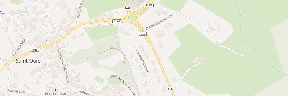 Plan du 12 Rue des Bouleaux à Saint-Ours