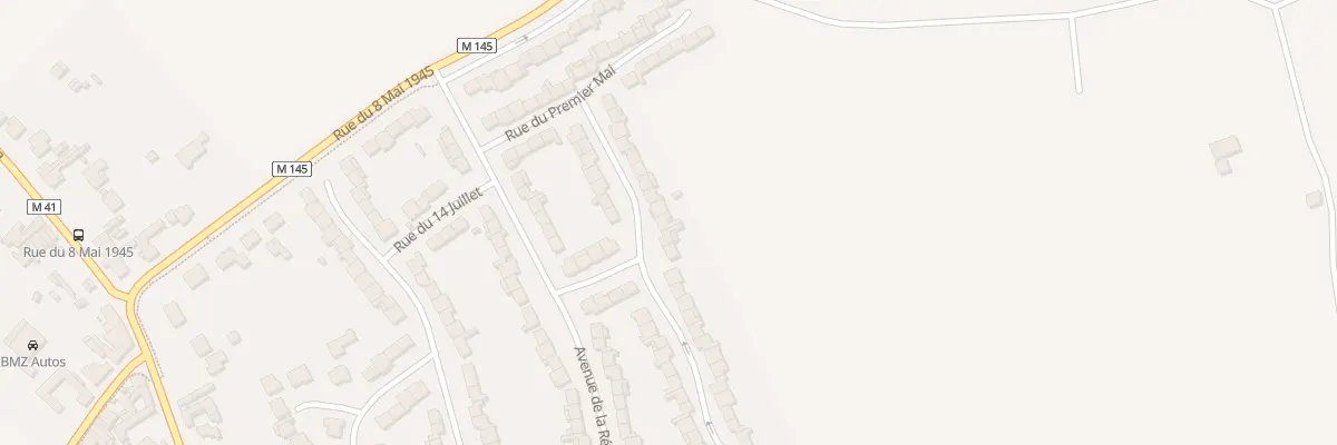 Plan du 316 Rue de l’Abbe Deligny à Sainghin-en-Weppes