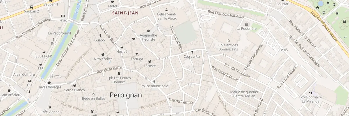 Plan du 2 Rue Revolution Francaise à Perpignan