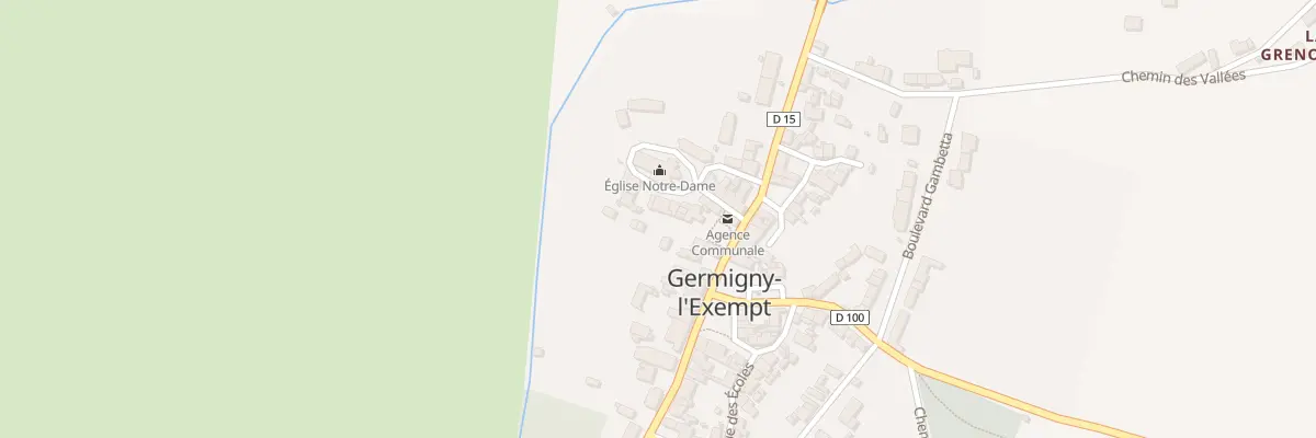 Plan du 51 Le Bourg à Germigny-l’Exempt
