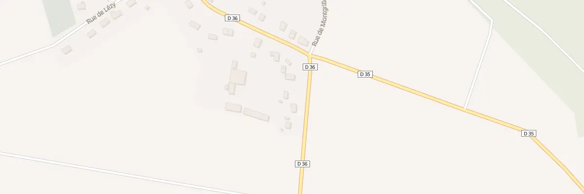 Plan du 6 Rue de Chateaurenard à La Selle-en-Hermoy