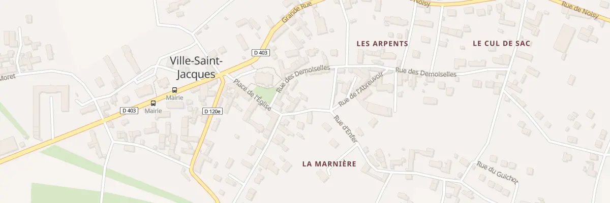 Plan du 5 Rue de l’Abreuvoir à Ville-Saint-Jacques