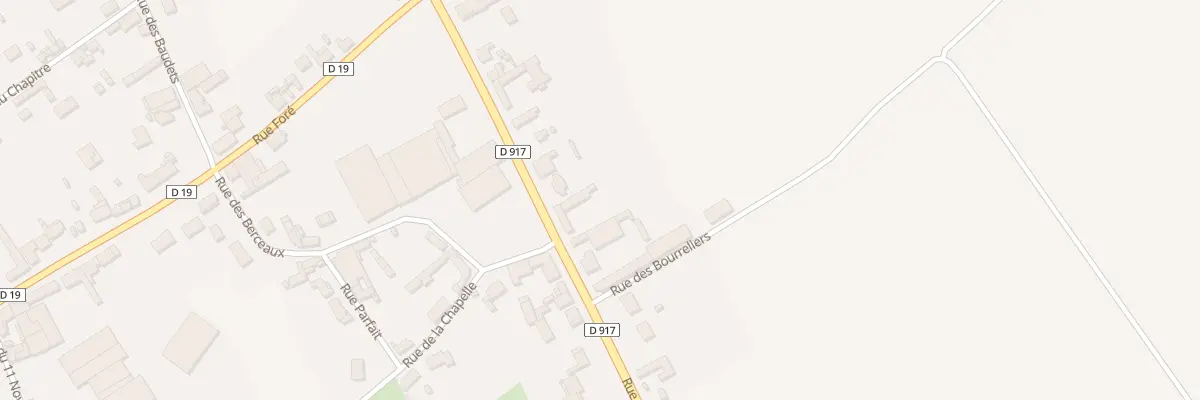 Plan du 19 Rue de Péronne au Transloy