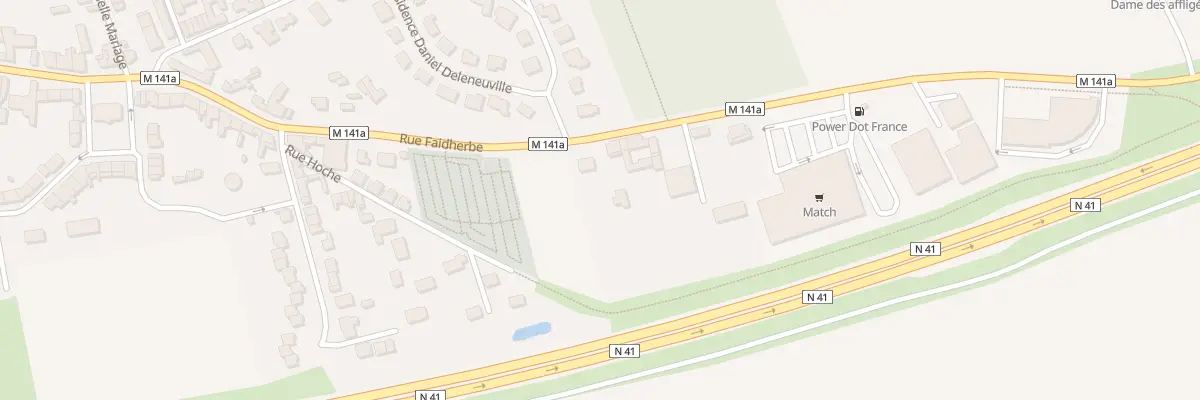 Plan du 1778 Rue Faidherbe à Fournes-en-Weppes