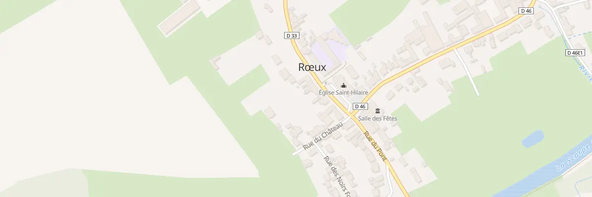 Plan du 8 Rue de la Mairie à Rœux