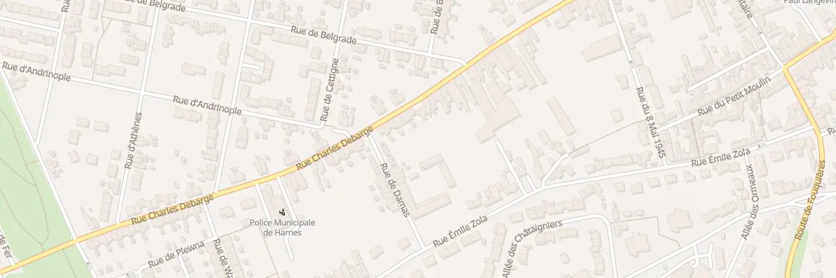 Plan du 78 Rue Charles Debarge à Harnes