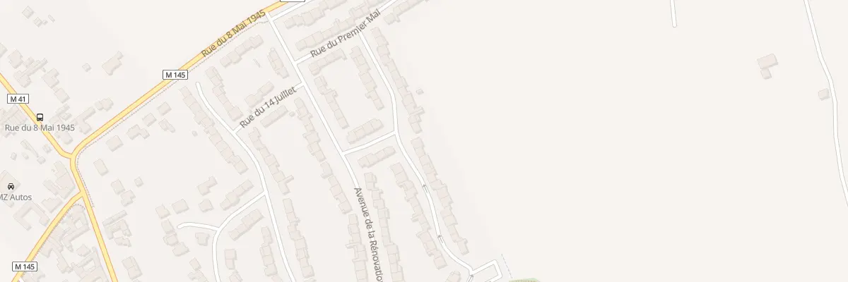 Plan du 276 Rue de l’Abbe Deligny à Sainghin-en-Weppes