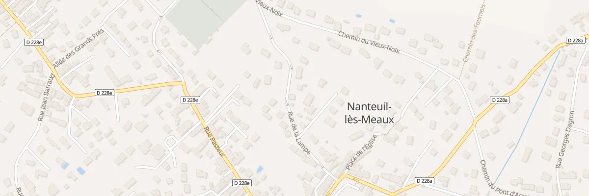 Plan du 14 Rue de la Lampe à Nanteuil-lès-Meaux