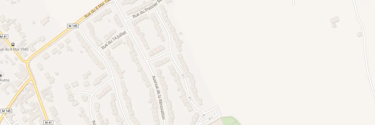 Plan du 256 Rue de l’Abbe Deligny à Sainghin-en-Weppes