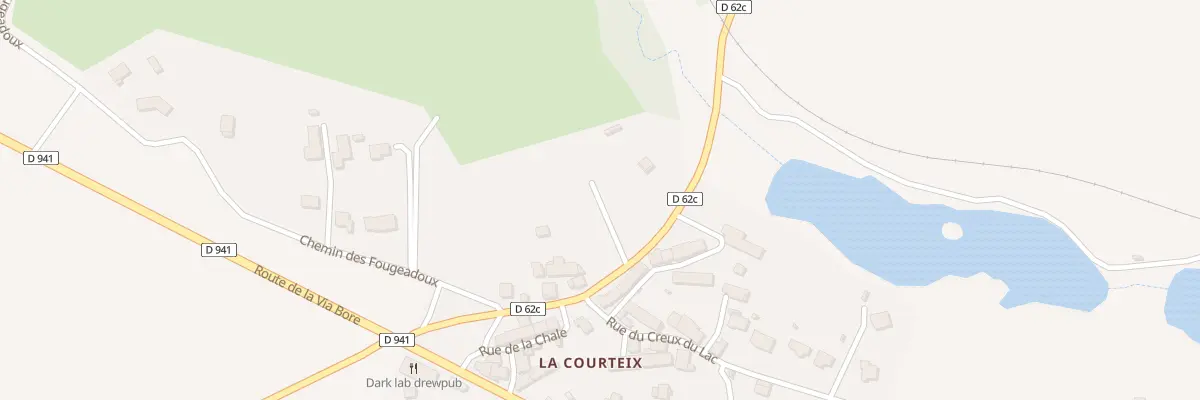 Plan du 13 Rte de Bosloup - La Courteix à Saint-Ours