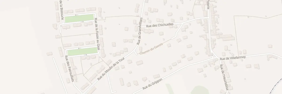 Plan du 219 Rue de Grandvilliers à La Chapelle-Gauthier