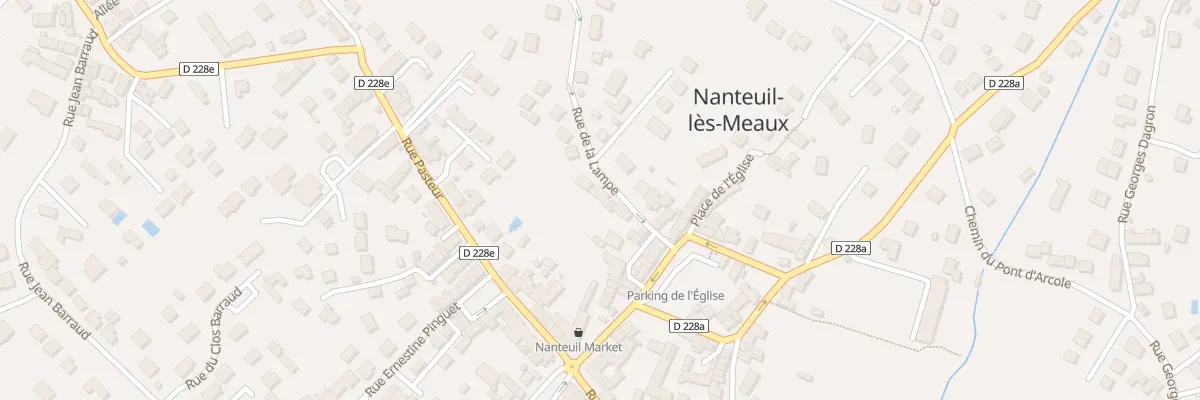 Plan du 3 Rue de la Lampe à Nanteuil-lès-Meaux