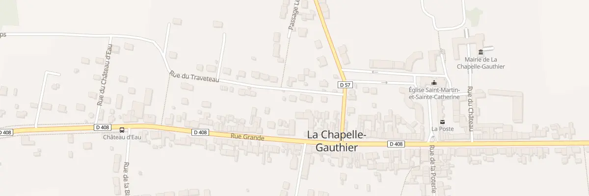 Plan du 79 Rue du Traveteau à La Chapelle-Gauthier