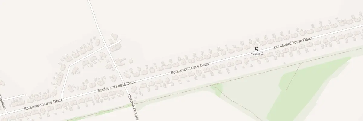 Plan du 349 Bd Fosse Deux à Rouvroy