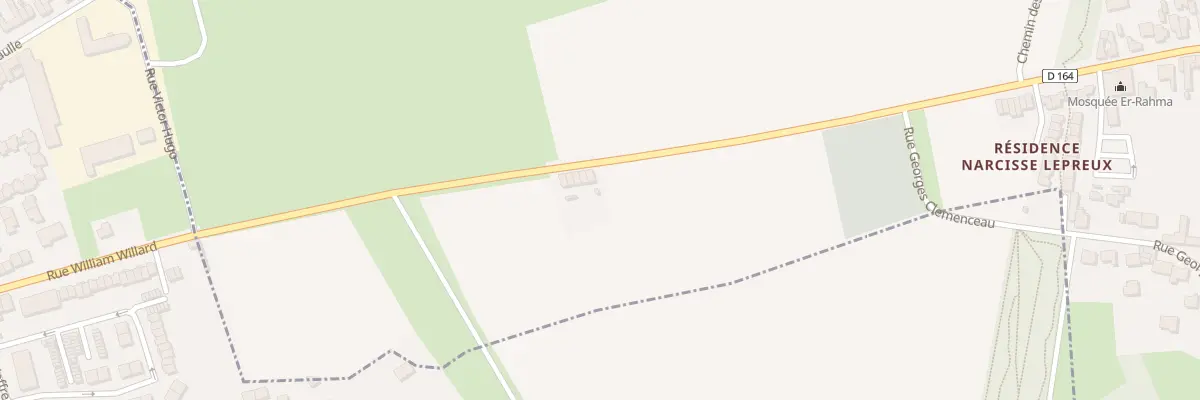 Plan du 9 Rue Blanche Dupont à Estevelles