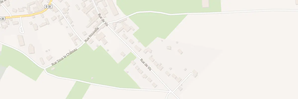 Plan du 13 Rue de Vis à Monchy-le-Preux