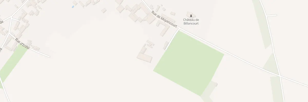 Plan du 5005 Rue de Moyencourt à Billancourt