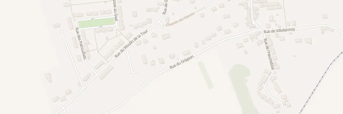 Plan du 248 Rue du Grippon à La Chapelle-Gauthier