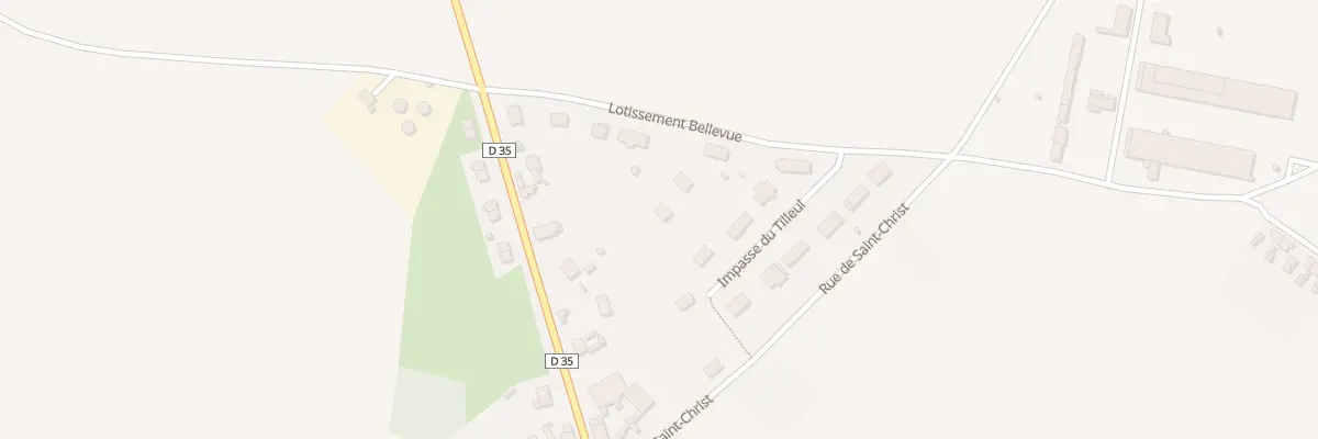 Plan du 11 Imp des Tilleuls à Licourt