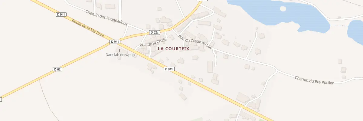 Plan du 19 Rte de la Via Bore - Courteix à Saint-Ours