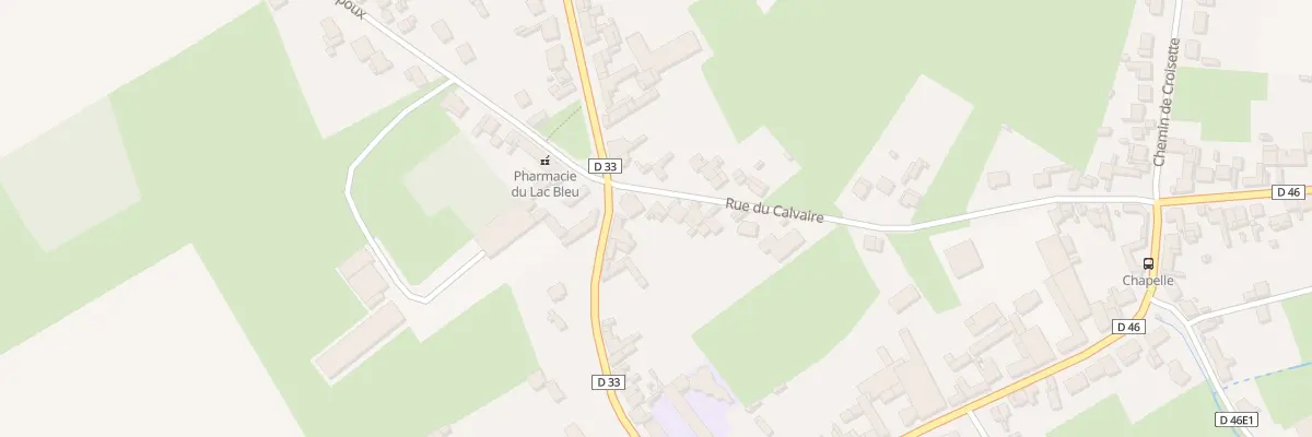 Plan du 3 Rue du Calvaire à Rœux